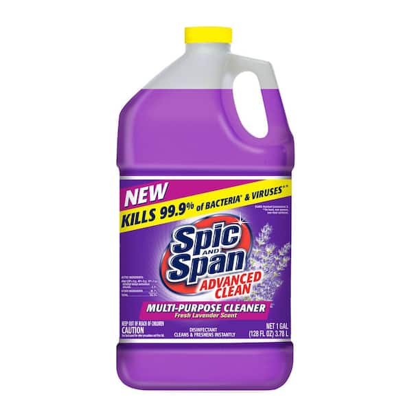 Spic Stuff Spic and Span 128oz SNS Multi-Purpose Cleaner Disinfectant Lavender ...