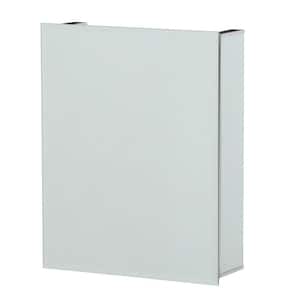 16 in. W x 20 in. H Frameless Aluminum Recessed or Surface-Mount Bathroom Medicine Cabinet with Easy Hang System