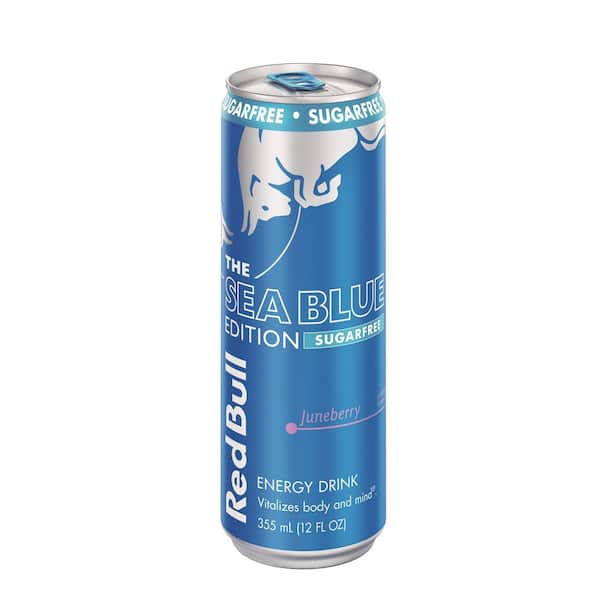 Red Bull RedBull Sea Blue Edition Sugarfree Juneberry 12 fl. oz. Energy Drink (Can)