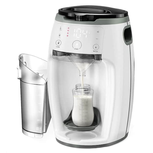 Customizable Automatic Formula Dispenser Machine White Accurate Temperature Control Quick Mixing for Baby Bottles