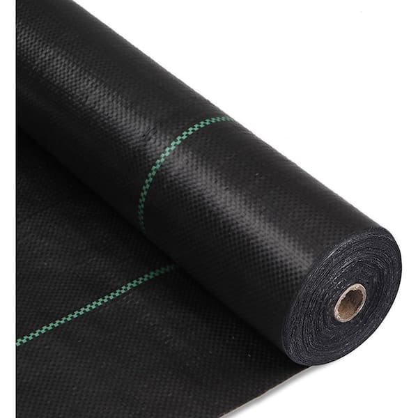 Weed Barrier Landscape Fabric 3x300FT - Heavy Duty 3.2oz Woven Geotextile, Garden Ground Cover For Driveway, Gravel, Flower Beds