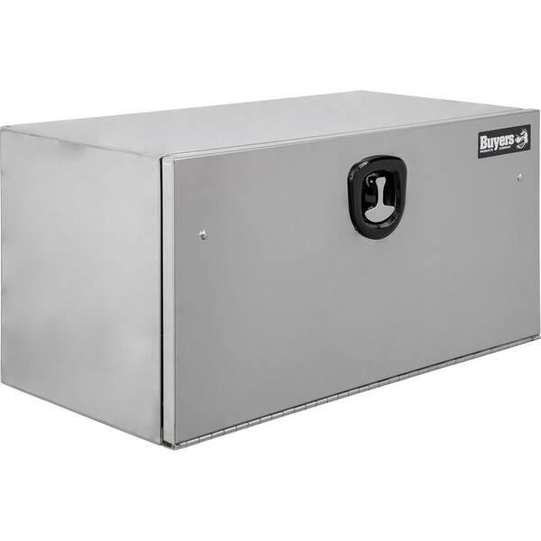 Buyers Diamond Tread Aluminum Underbody Tool Box - 18x18x36 - Model 1705105