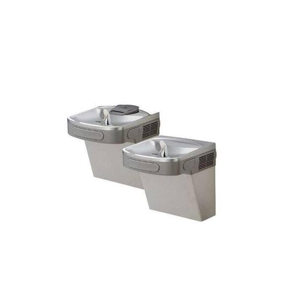 Elkay Versatile Cooler Wall Mount Bi Level Ada Filtered 8 Gph Light Gray Lzstl8wslc The Home 7984