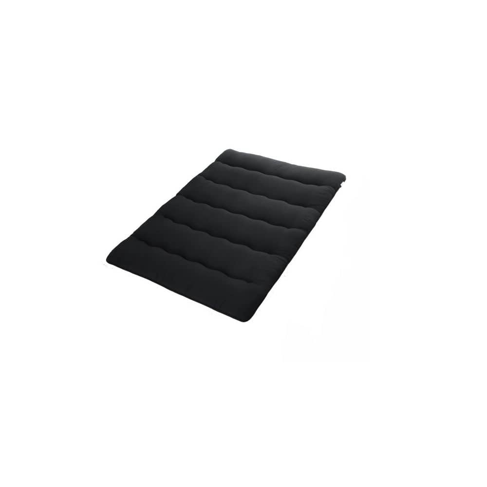 Garvee Floor Futon Mattress Full Size Folding Sleeping Pad for Adults Kids Tatami Mat Roll Up Camping Mattress Black