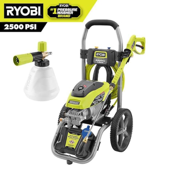 2500 PSI 1.2 GPM Cold Water Corded Electric Pressure Washer with Premium Foamer