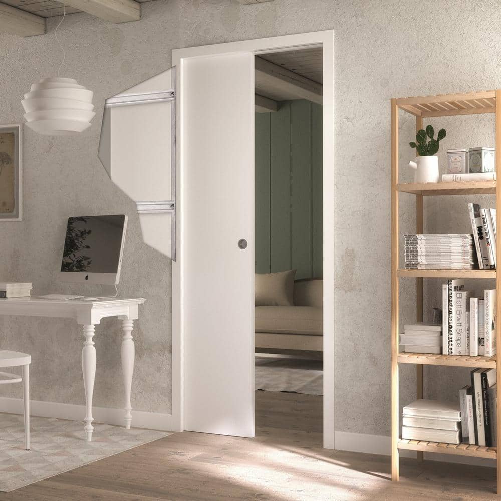 Steel Pocket Door Frame Kit for 30x80 Inch Doors