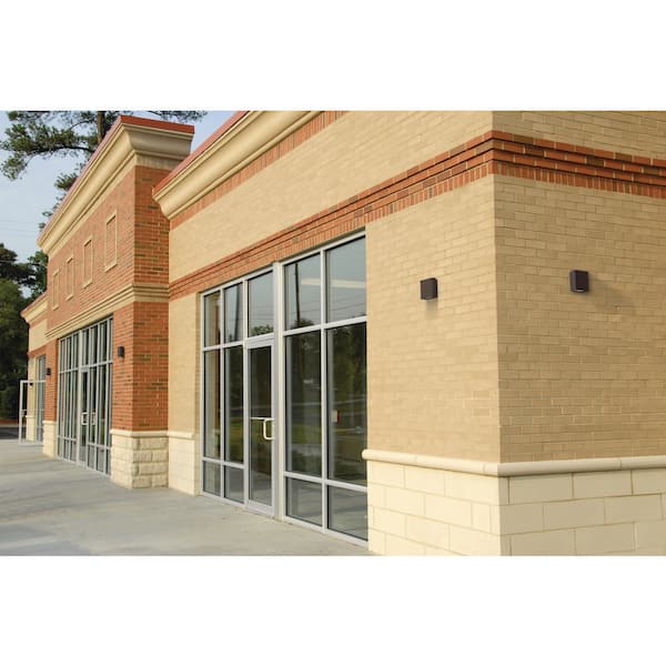 WPX0 70-Watt Equivalent Integrated LED Dark Bronze Switchable Lumens, CCT and Photocell Wall Pack Light