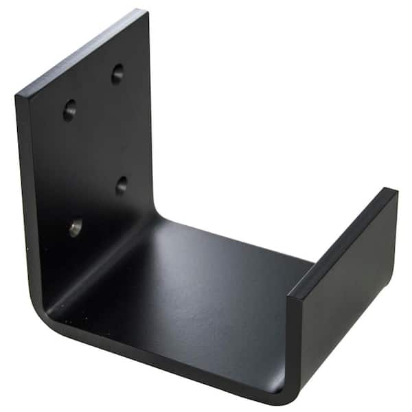 Appalachian 6 in. x 6 in. x 6 in. Black Mantel Bracket