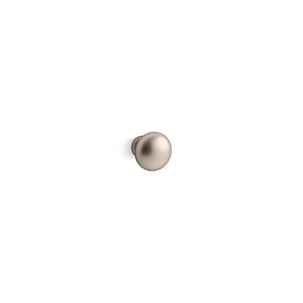 KOHLER Malin By Studio McGee 1.125 in. Cabinet Knob in Vibrant Brushed Nickel