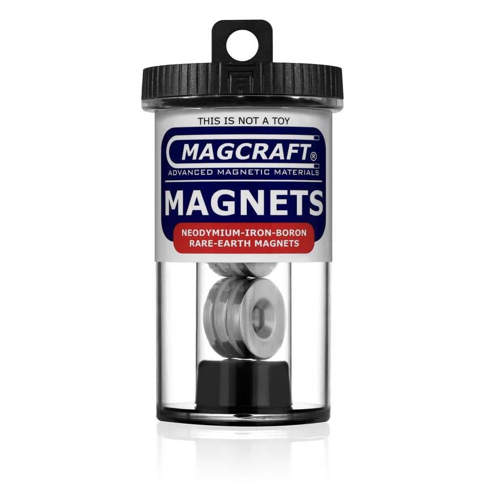 Rare-Earth Magnet, Cup & Washer Sets