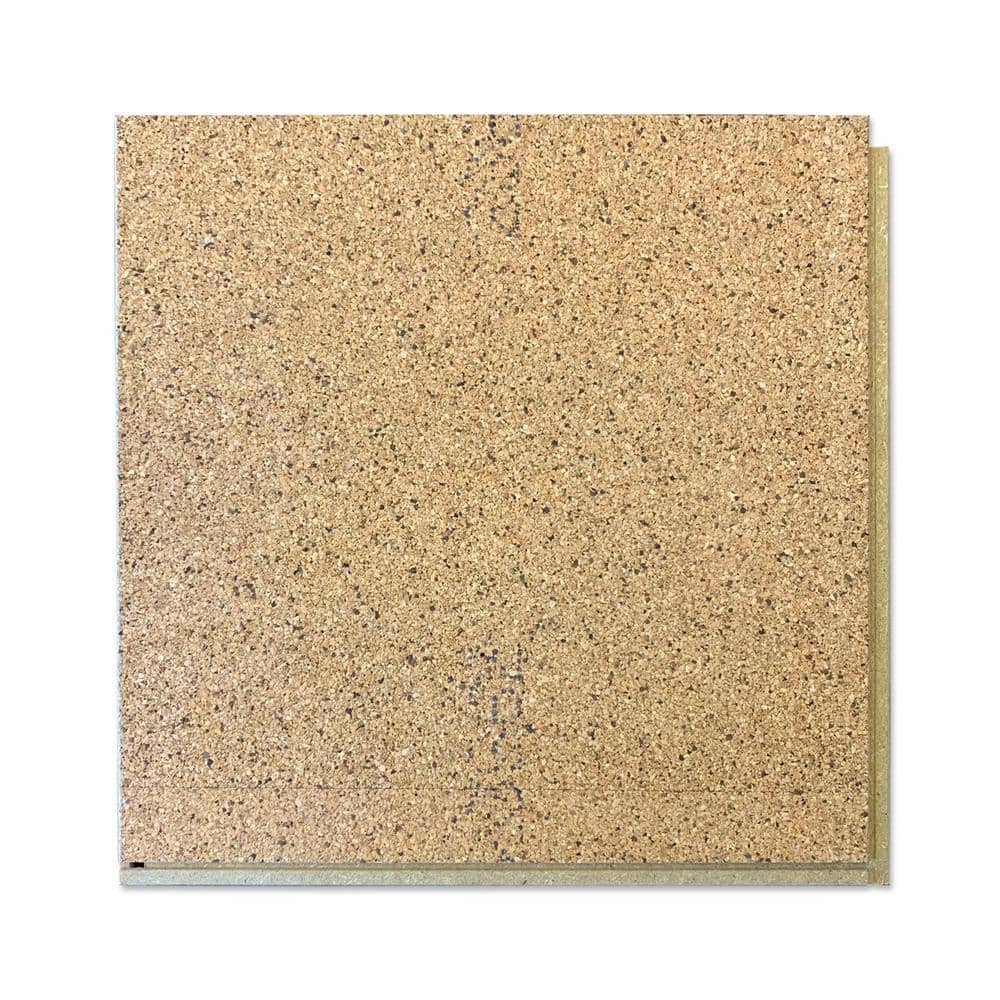 Weathered Sand 12"x12" Cork Backed Laminate Flooring Tiles