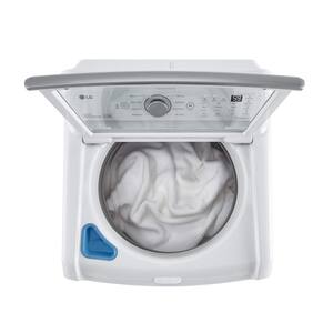 5 Cu. Ft. Top Load Washer in White with Impeller and TurboDrum Technology