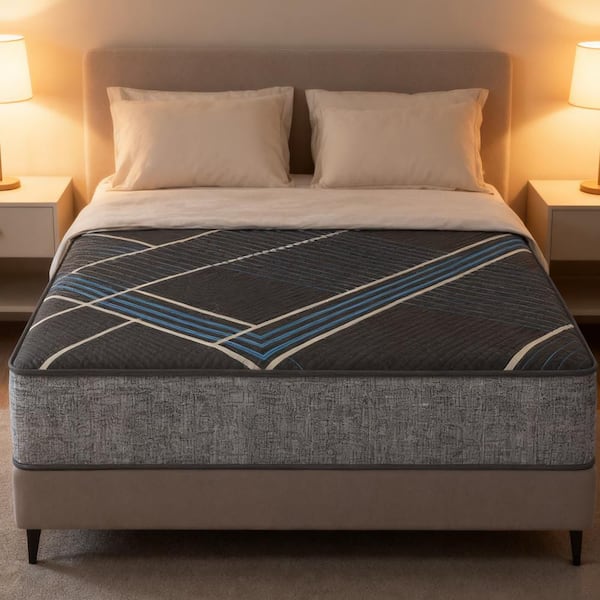 Full Soft 13 in TempaGel by Restonic Smooth Top, Lux Firm Mattress, King