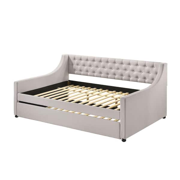 Acme Furniture Lianna Fog Full Daybed with Twin Trundle