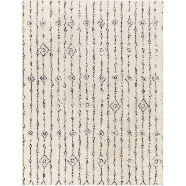 Artistic Weavers Lykke Cream Moroccan 4 ft. x 6 ft. Machine-Washable Indoor Area Rug