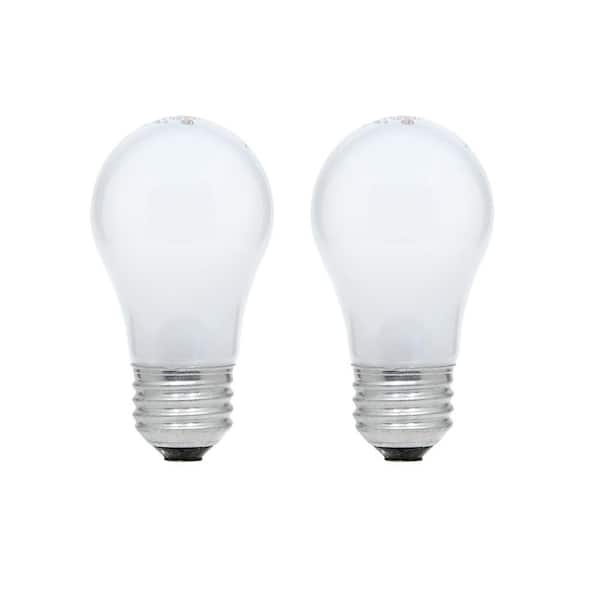 Sylvania 15-Watt A15 Incandescent Light Bulb (2-Pack)