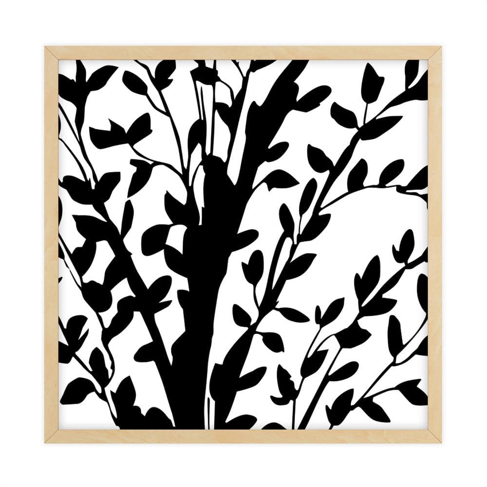 NATURE CREATIVE Black and White Nature Series Framed Giclee Animal Art