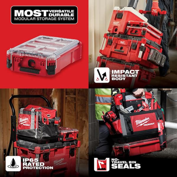 Milwaukee PACKOUT 5-Compartments Small Parts Organizer 48-22-8435