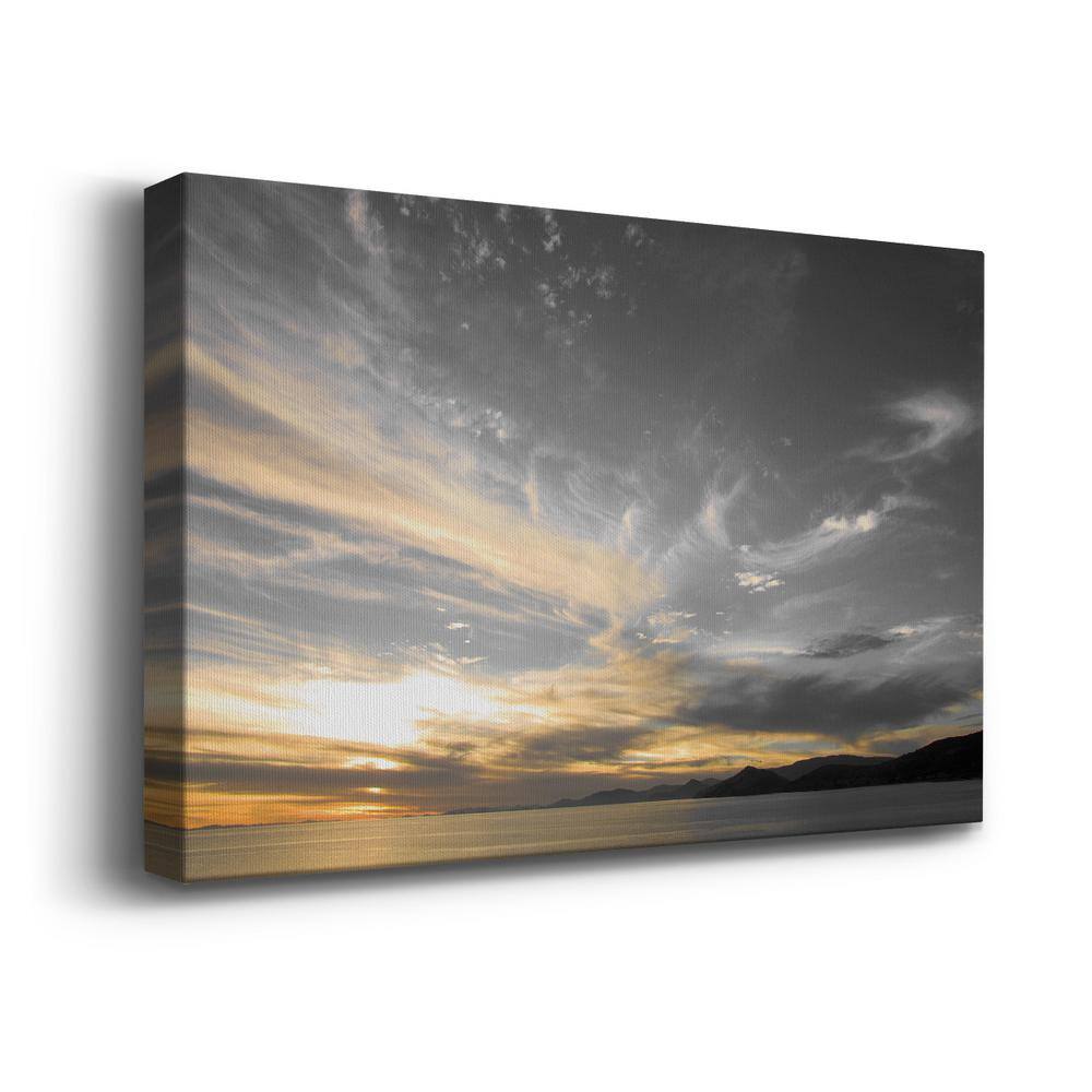 Sky Above 36" Scenic Landscape Canvas Wall Art