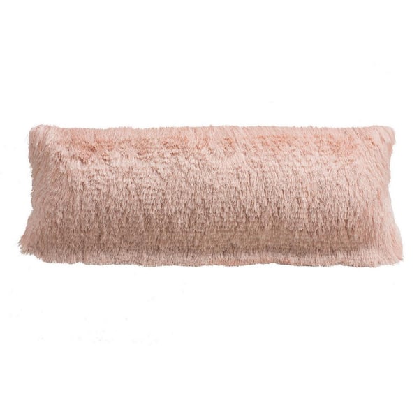 Braid Textured Pleated Decorative Pillow Cover & Insert (Set of 2) Corrigan Studio Size: 12 x 20, Color: Light Pink