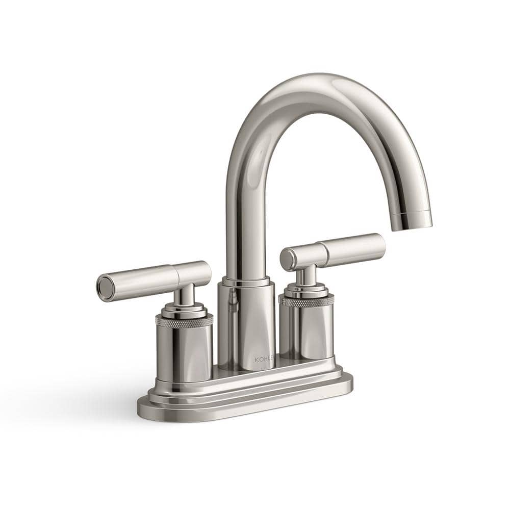 KOHLER Torrington 4 in. Centerset Double Handle Bathroom Faucet in