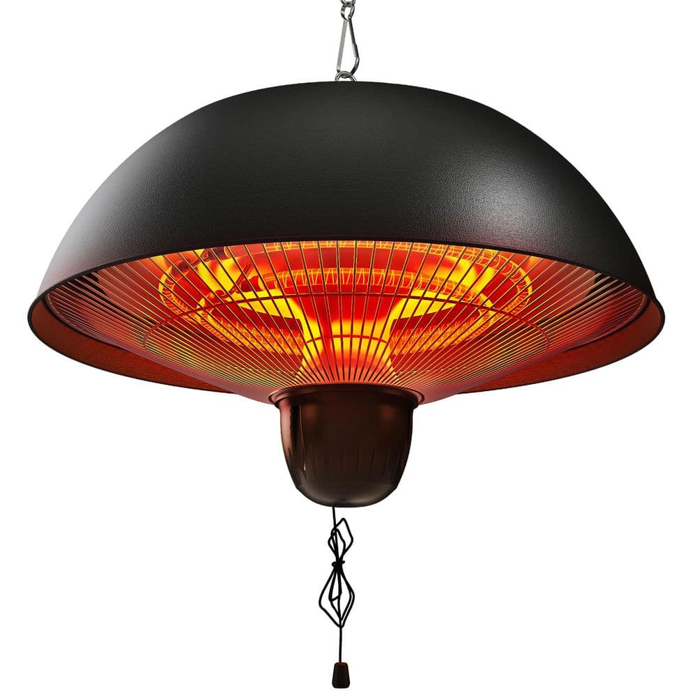 Hanging Patio Heater, Outdoor Indoor Electric Infrared, Ceiling Heater with 3 Adjustable Modes 600/900/1500W price history on PriceWatchPro