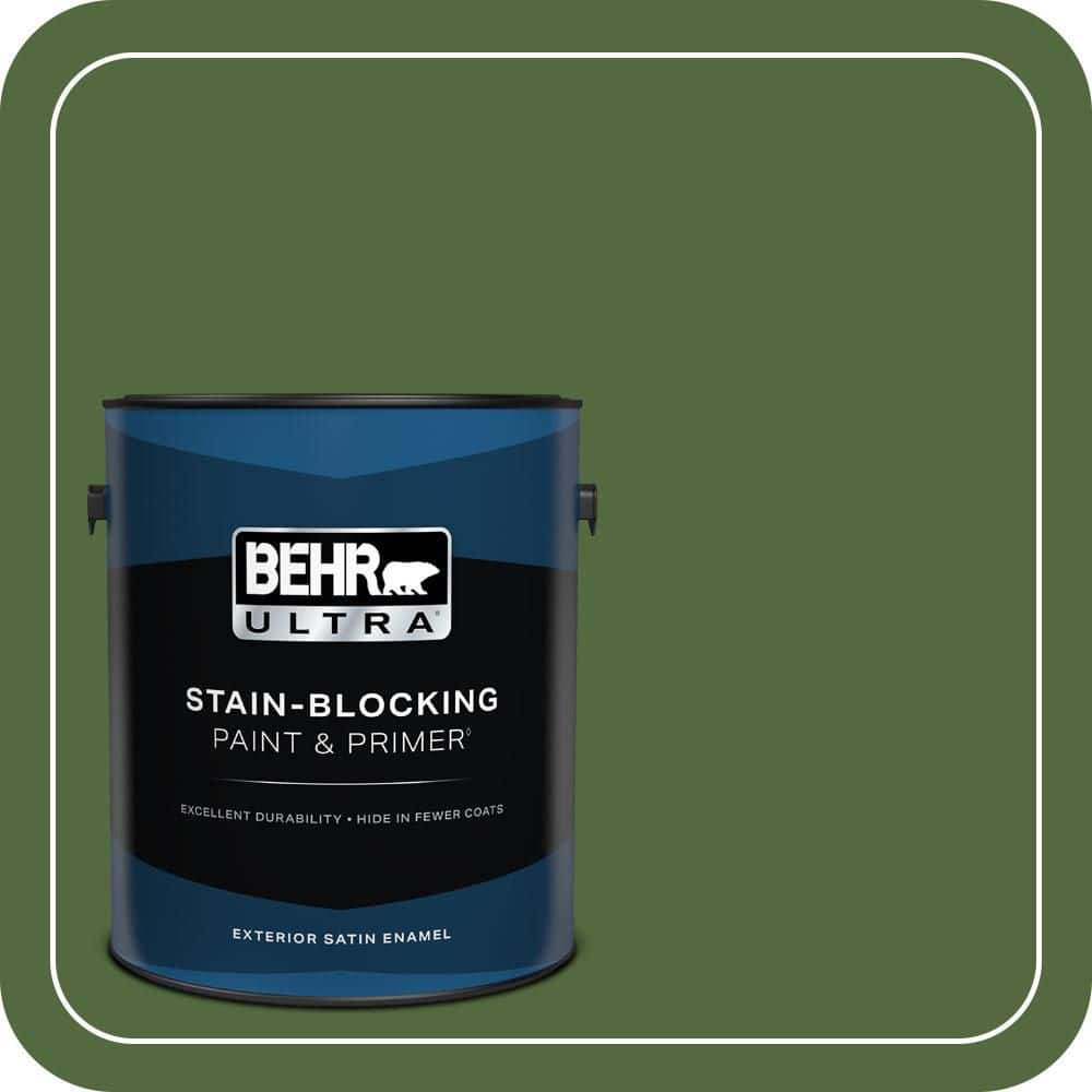 1 gal. #M380-7 Alfalfa Extract Satin Enamel Exterior Paint & Primer price history on PriceWatchPro