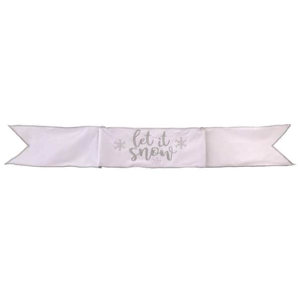 6 in. x 44 in. "Let It Snowin" Banner