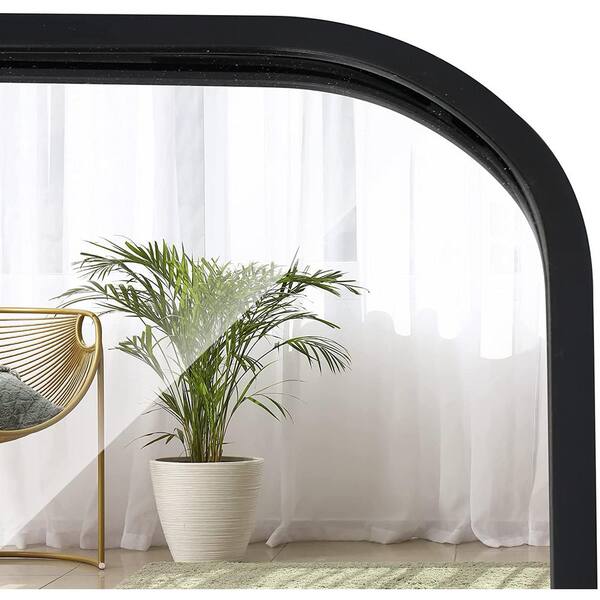 Tileon 24 in. W x 36 in. H Large Rectangular Metal Framed