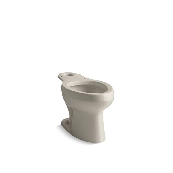 KOHLER Wellworth Elongated Toilet Bowl Only in Sandbar