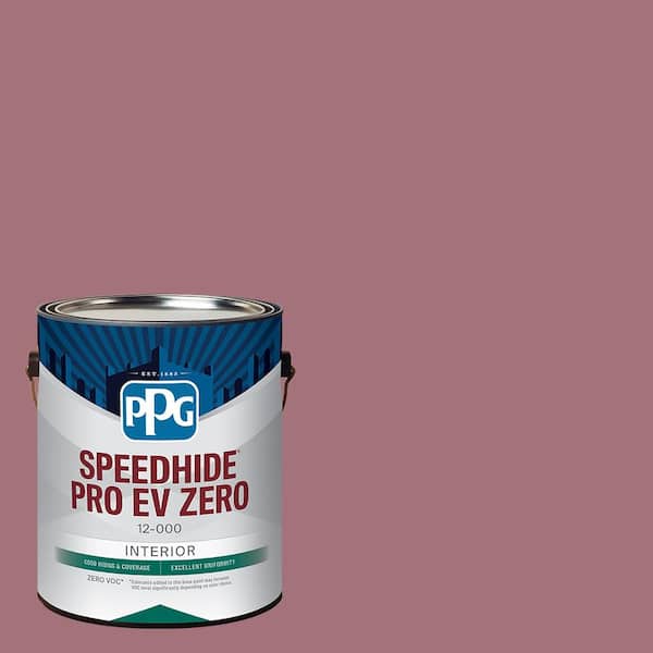 PPG Speedhide Pro EV Zero 1 gal. PPG18-21 Moody Mauve Semi-Gloss Interior Paint