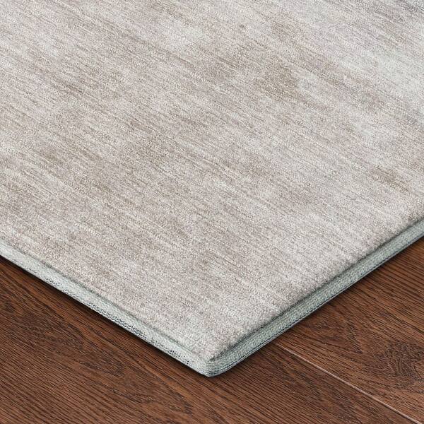 Mayfield Premium Machine Washable Abstract AMF2443 Beige 10 ft. x 14 ft. Area Rug
