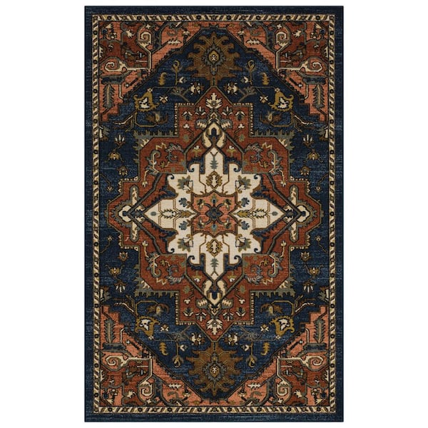 Mohawk Home Sinaloa Rust 7 ft. 6 in. x 10 ft. Area Rug