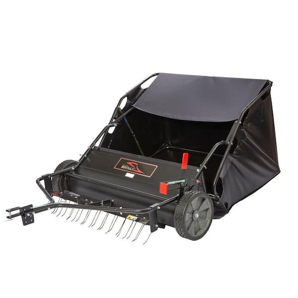 Brinly-Hardy 54 in. 30 cu. ft. Tow-Behind 2-in-1 Lawn Sweeper