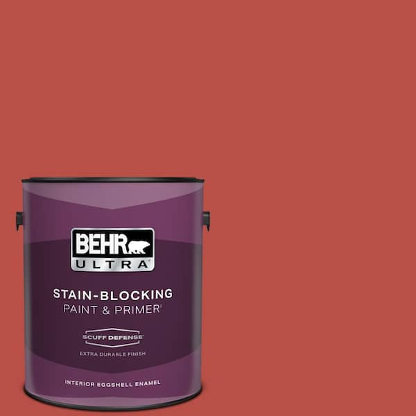 BEHR ULTRA 1 gal. Home Decorators Collection #HDC-MD-16 Cherry Red Extra Durable Eggshell Enamel Interior Paint & Primer