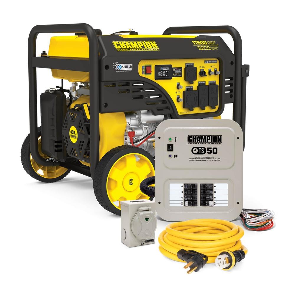 Champion Power Equipment 11,500/9,200Watt Electric Start Gas Powered