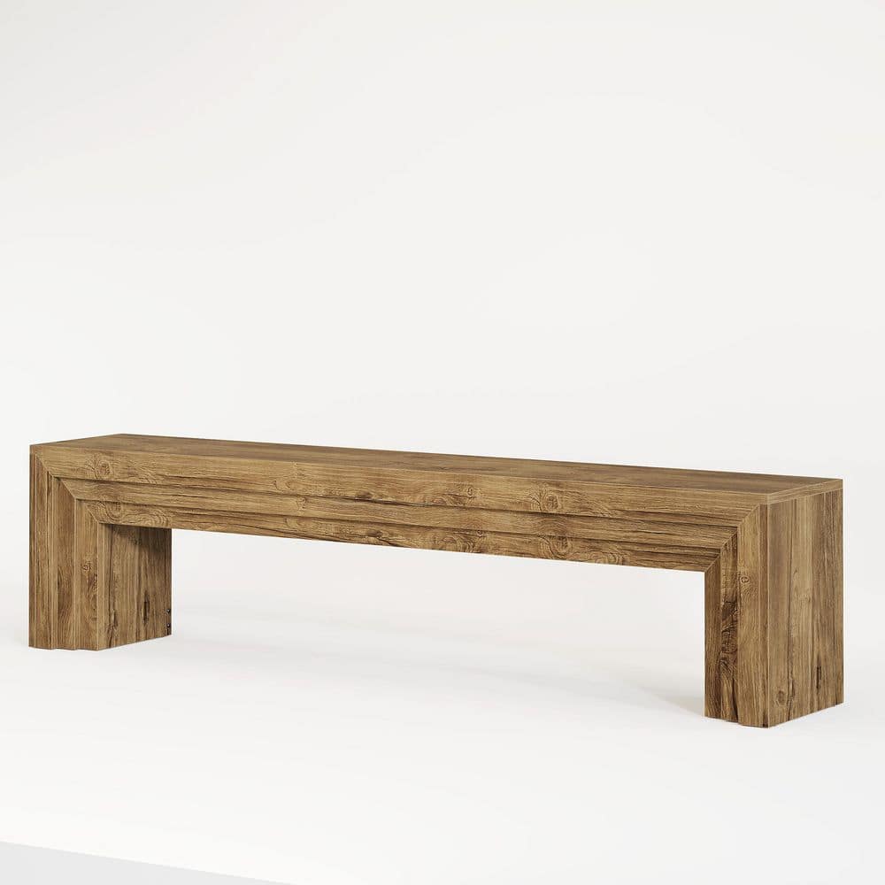 Ezlynn Brown Long TV Stand, Modern Farmhouse Entertainment Center Fits TV's up to 60 to 75in. price history on PriceWatchPro