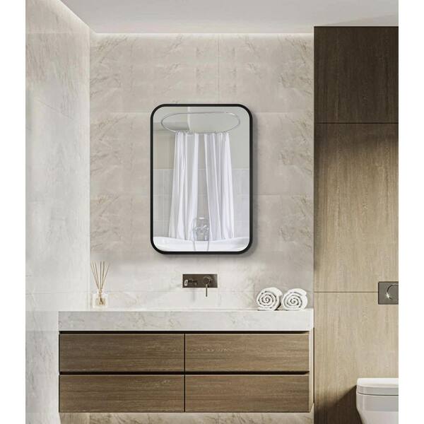 Frameless Aluminum Bathroom Mirror Medicine Cabinet - On Sale - Bed Bath &  Beyond - 33866355