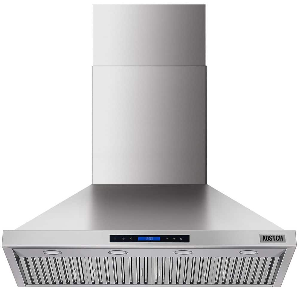48 in. Wall Mount Range Hood, 1200 CFM Convertible in Stainless Steel with Touch Control, Non-Downdraft System price history on PriceWatchPro