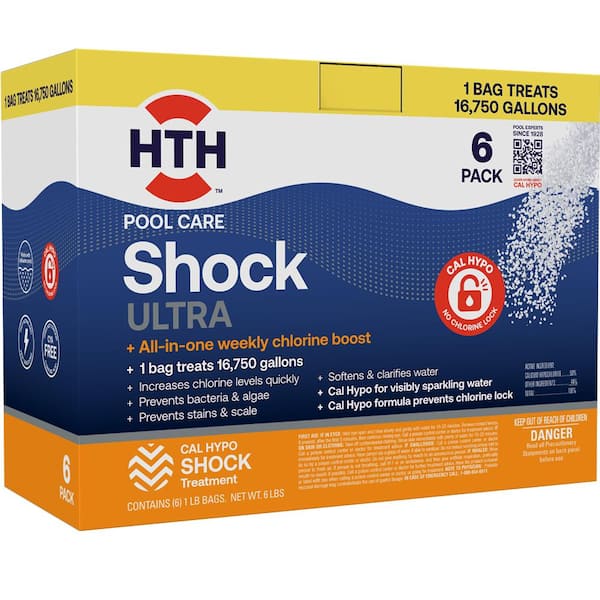 HTH 6 lb. Pool Care Shock Ultra (6-Pack of 1 lb.)