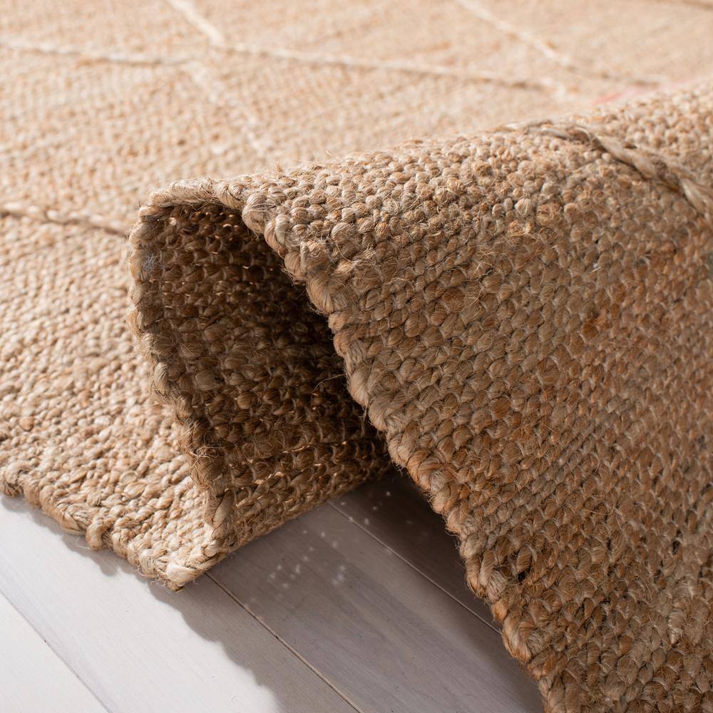 Handwoven Natural Fiber Rectangular Rug - 9' x 12'