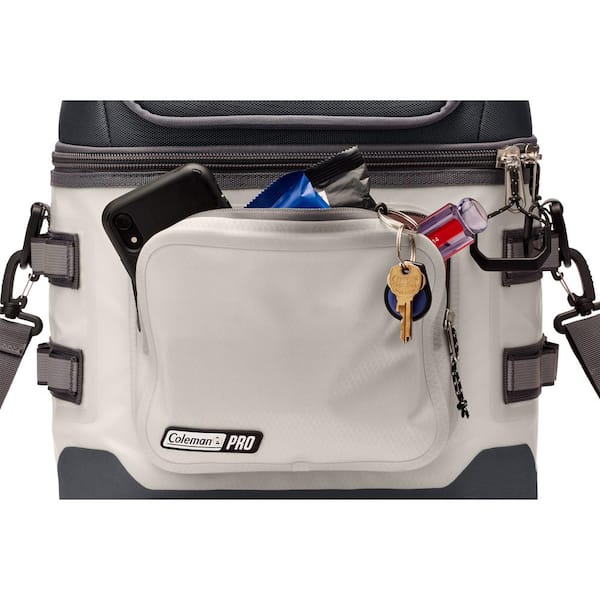 Coleman Pro 15.7 qt. (24-Can) Soft Cooler, Mushroom 2180605 - The