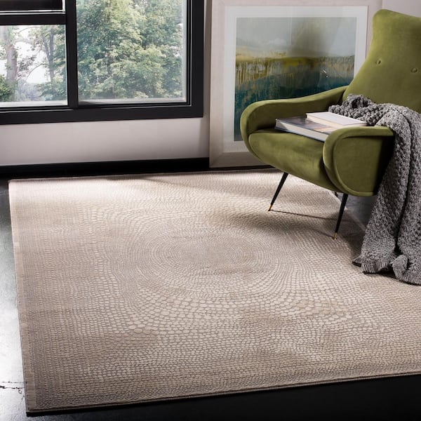 Meadow Ivory/Gray 8 ft. x 10 ft. Area Rug