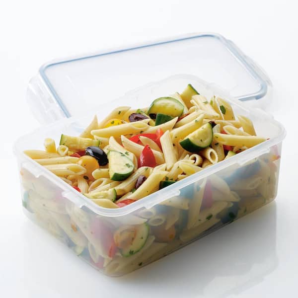 LocknLock On the Go Meals Divided Rectangular Food Storage Container,  34-Ounce 