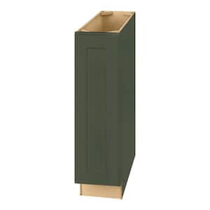 Avondale 9 in. W x 24 in. D x 34.5 in. H in Fern Green Ready to Assemble Plywood Shaker Base Kitchen Cabinet