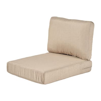 Hampton Bay Outdoor Cushions Patio Furniture The Home Depot - Patio Furniture Pillow Sets