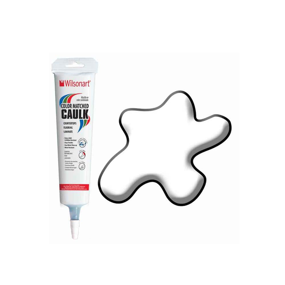 Wilsonart 5.5 oz. Frosty White Laminate Color Matched Caulk