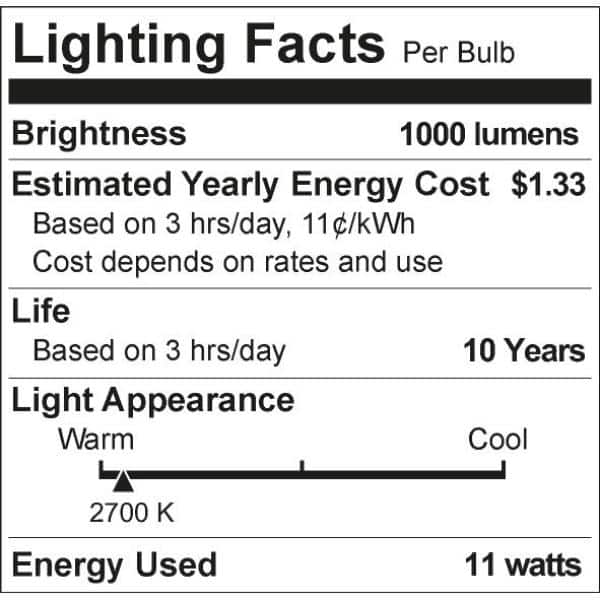 Reviews for Philips 75-Watt Equivalent A19 Non-Dimmable E26 LED