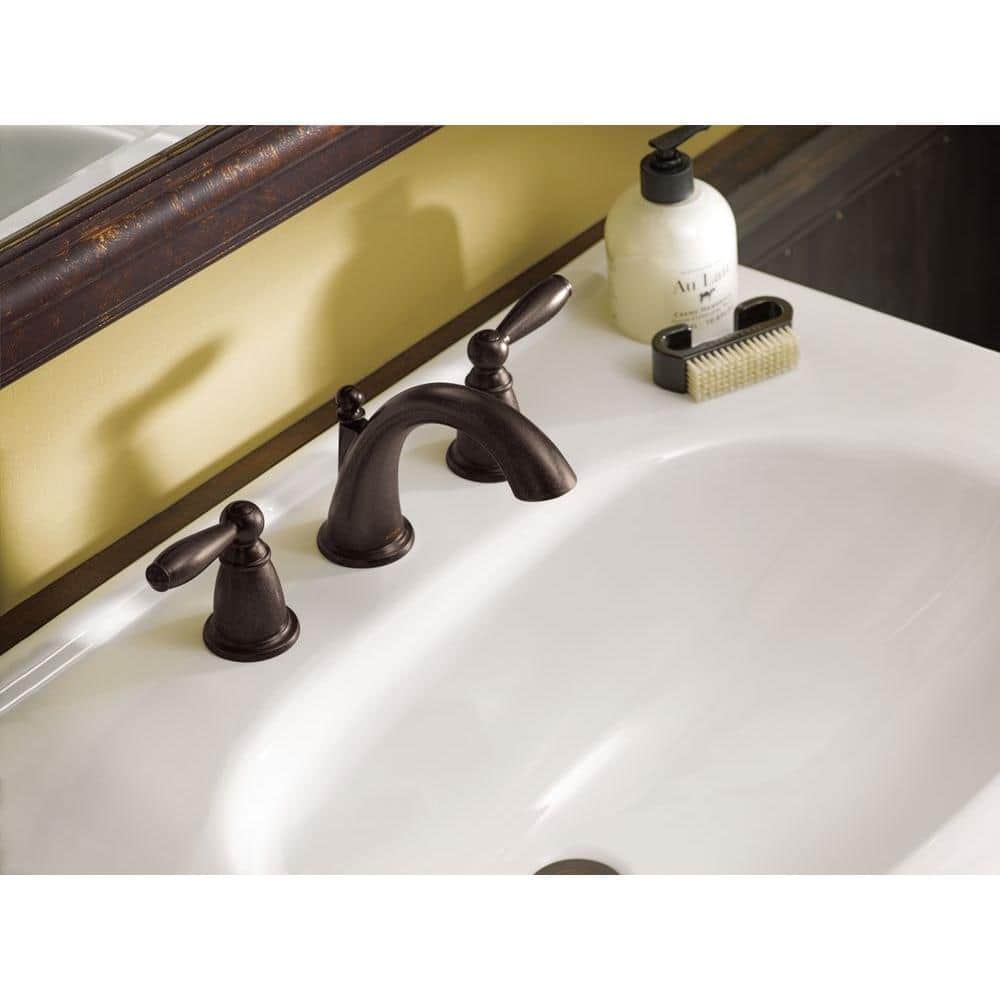 Elegant Brantford Oil-Rubbed Bronze High-Arc Bathroom Faucet
