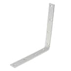 Everbilt 6 in. Zinc-Plated Flat Corner Brace (12-Pack) 12054